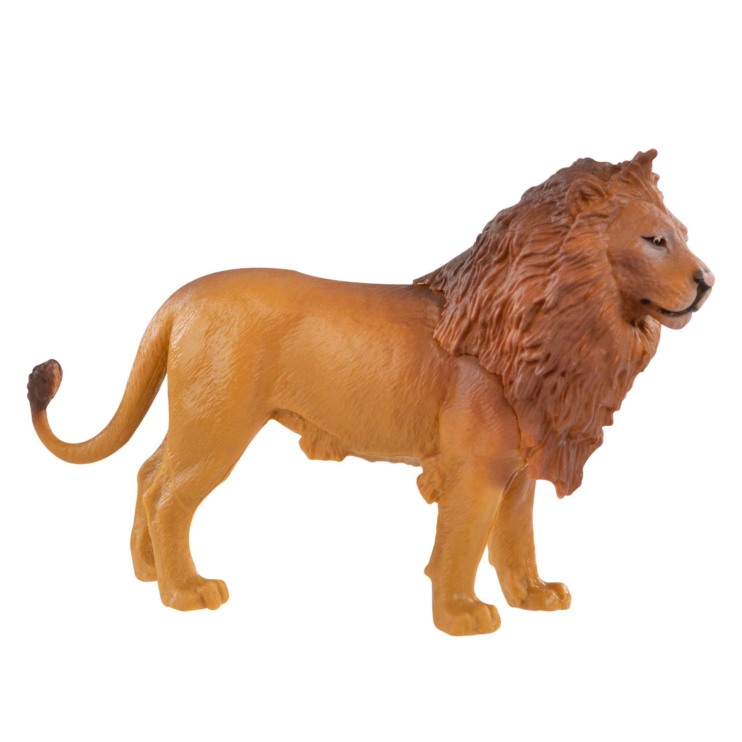 Idena Tierfigur Idena Figuren Set Zootiere 10cm 5 Stück – Bild 5 von 5