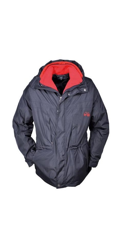 Brigg Allwetterjacke 3-in-1 Outdoor-Jacke Dunkelblau