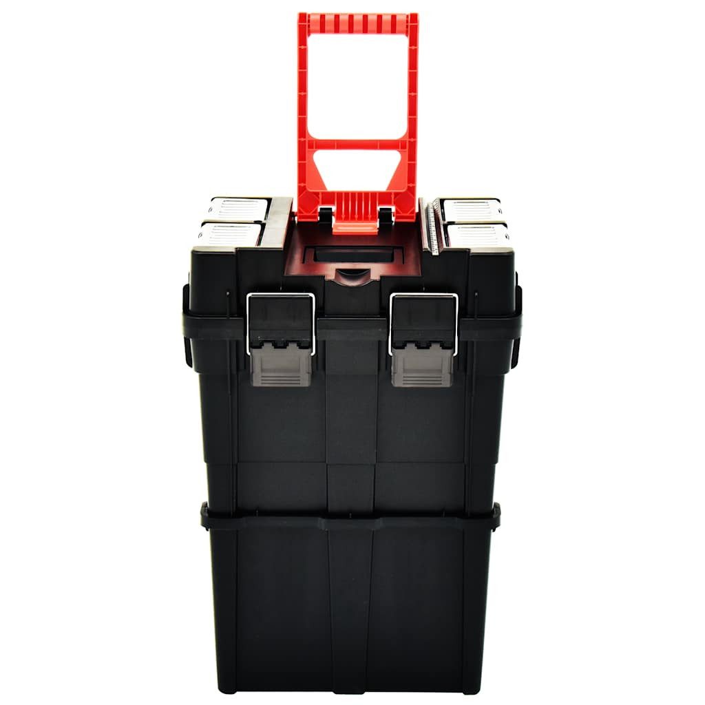 vidaXL Werkzeugbox Werkzeug-Organizer Trolley mit Griff 45x36x90 cm