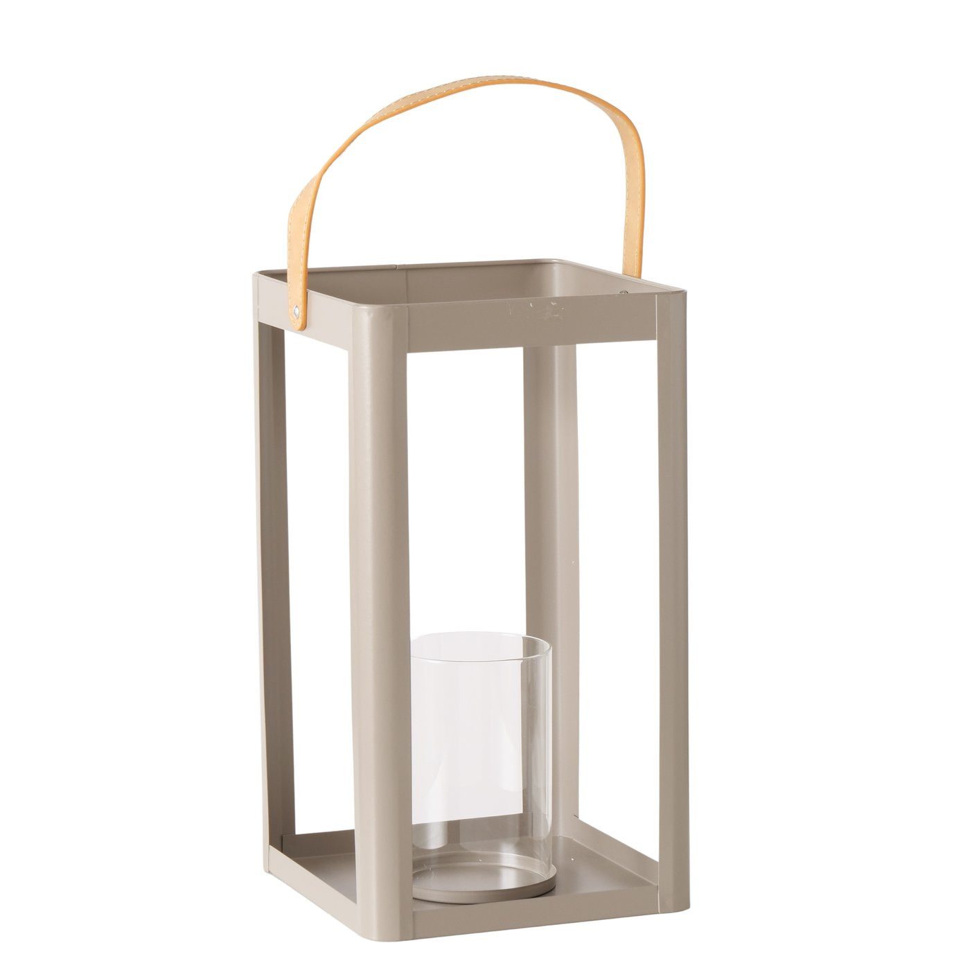 Bodenwindlicht Boltze Windlicht Lykta beige Höhe 25,3cm 2054008