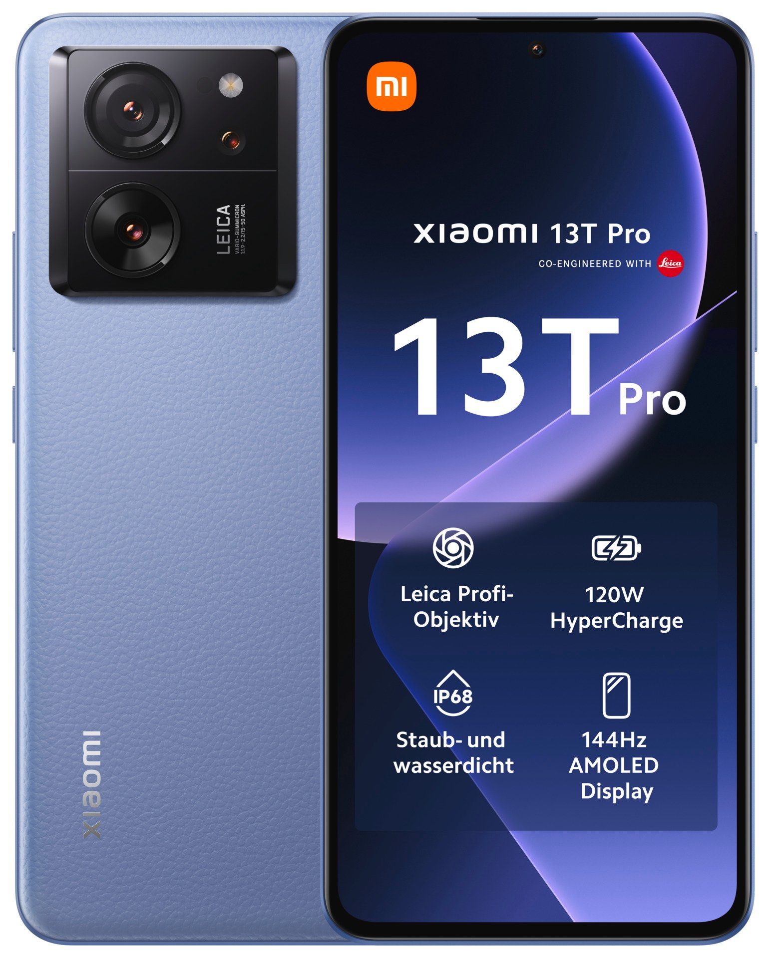 Xiaomi 13T Pro mit 12GB RAM + 512GB internem Speicher Smartphone (16,94 cm/6,67 Zoll, 512 GB Speicherplatz, 50 MP Kamera, 16,94 cm (6,67 Zoll) 144 Hz CrystalRes AMOLED Display)