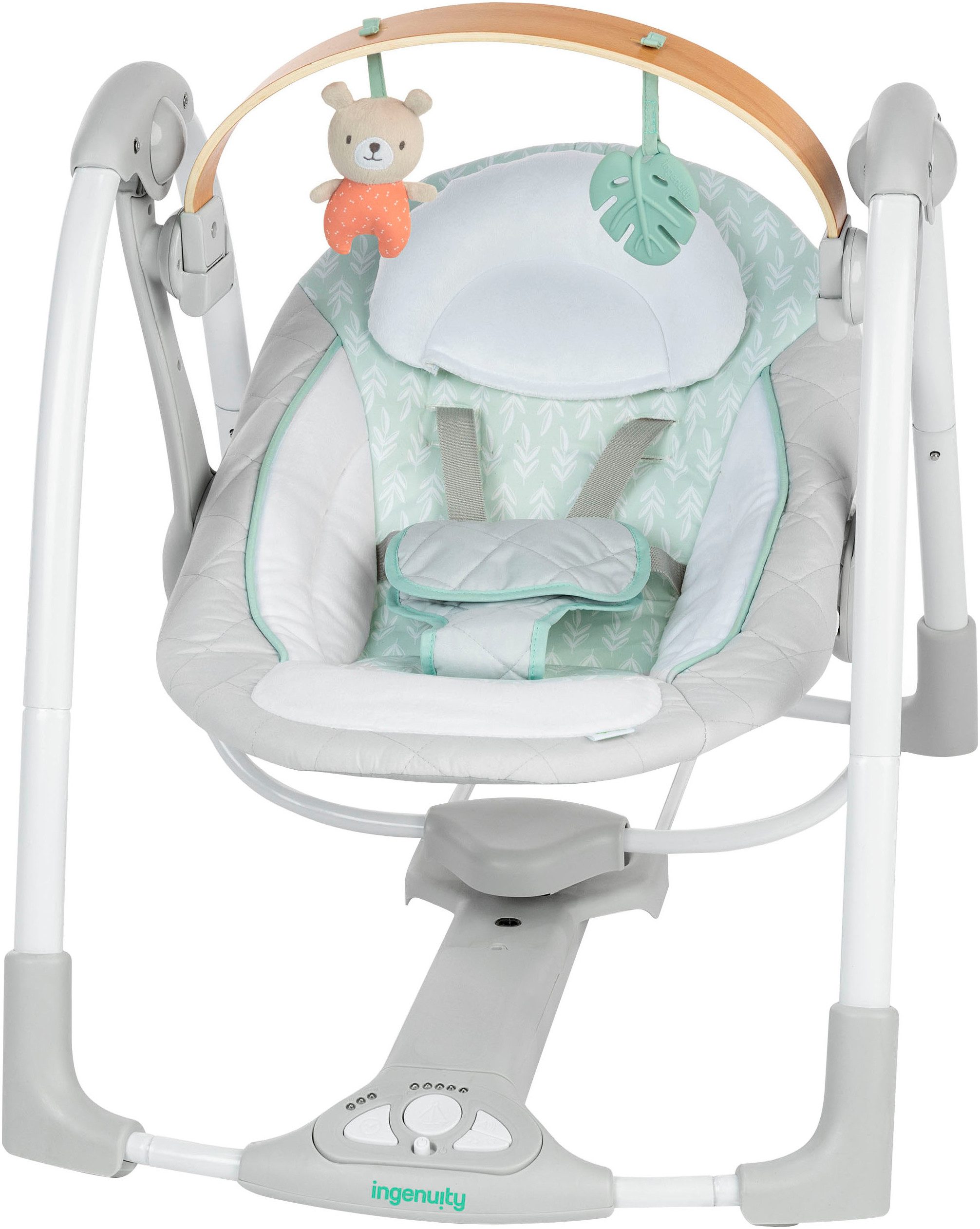 ingenuity Babywippe Cozy Spot Swing 'n Go Portable Swing, mit Sound-Effekt günstig online kaufen