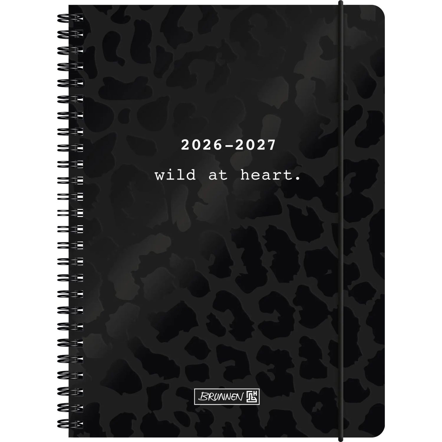Schülerkalender Schülerkalender 2026/2027 "BLACK", A5, Papier