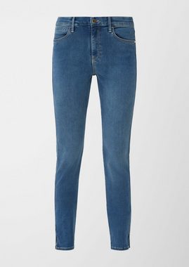 s.Oliver BLACK LABEL 5-Pocket-Jeans Jeans Sienna / Slim Fit / Mid Rise / Slim Leg Waschung