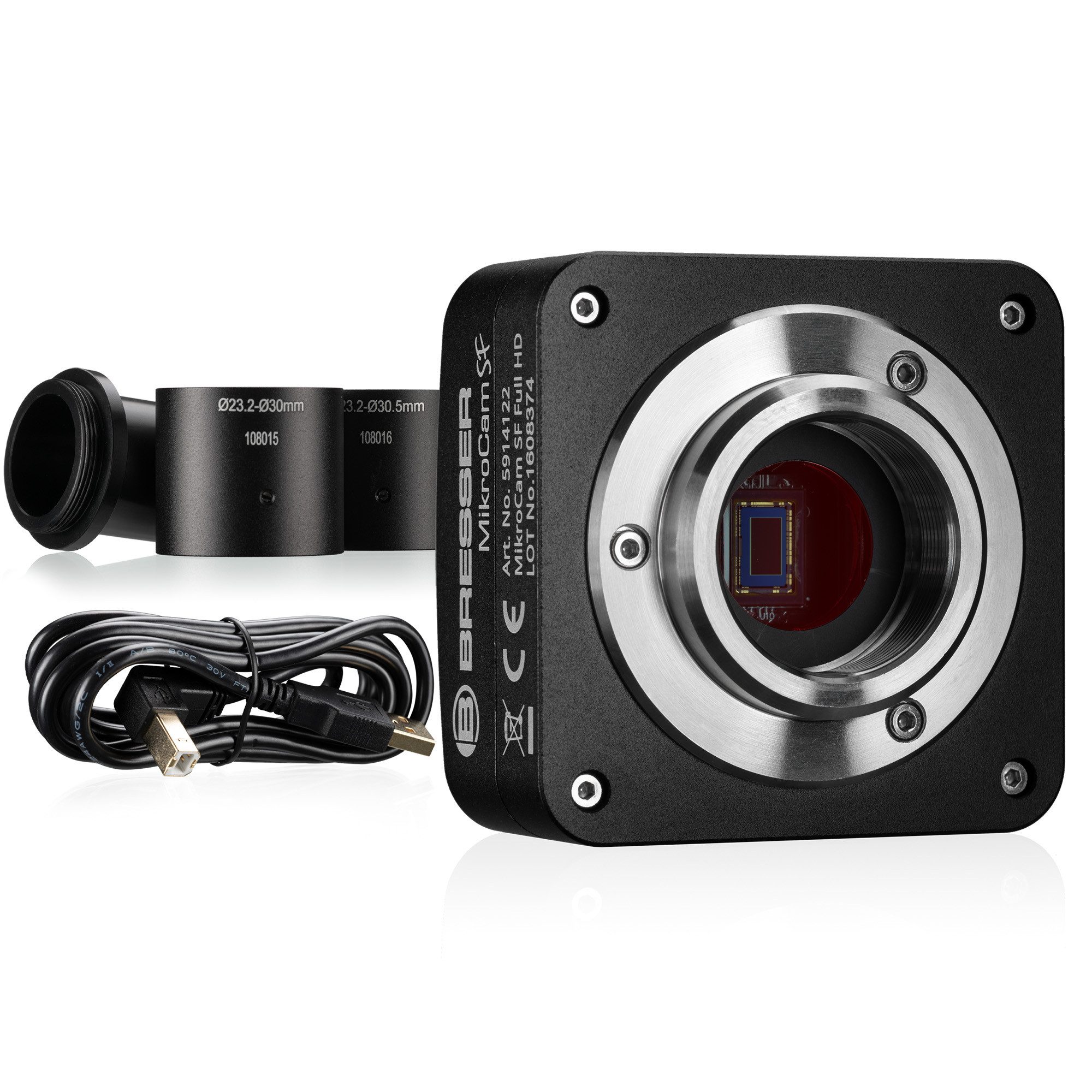 BRESSER BRESSER MikroCam SF Full-HD-Mikroskopkamera Auf- und Durchlichtmikroskop