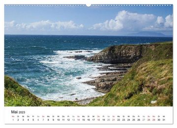 CALVENDO Wandkalender Irland wie gemalt (Premium, hochwertiger DIN A2 Wandkalender 2023, Kunstdruck in Hochglanz)
