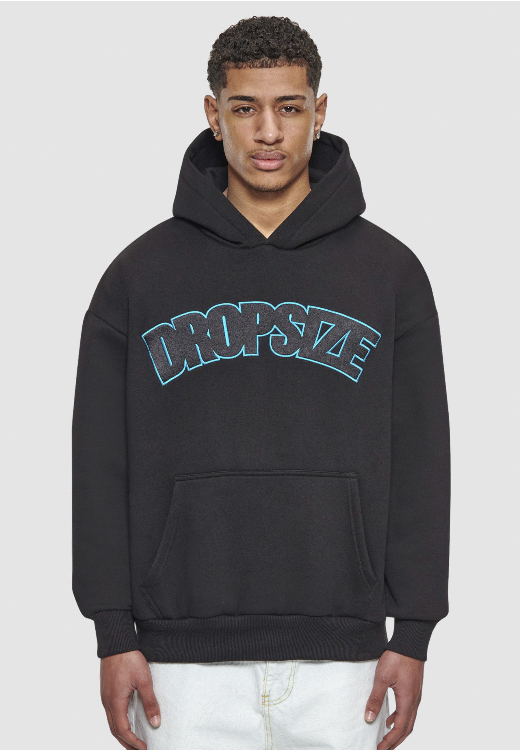Dropsize Kapuzenpullover Dropsize Herren Dropsize Heavy Overisze Outline Embo Hoodie (1-tlg)