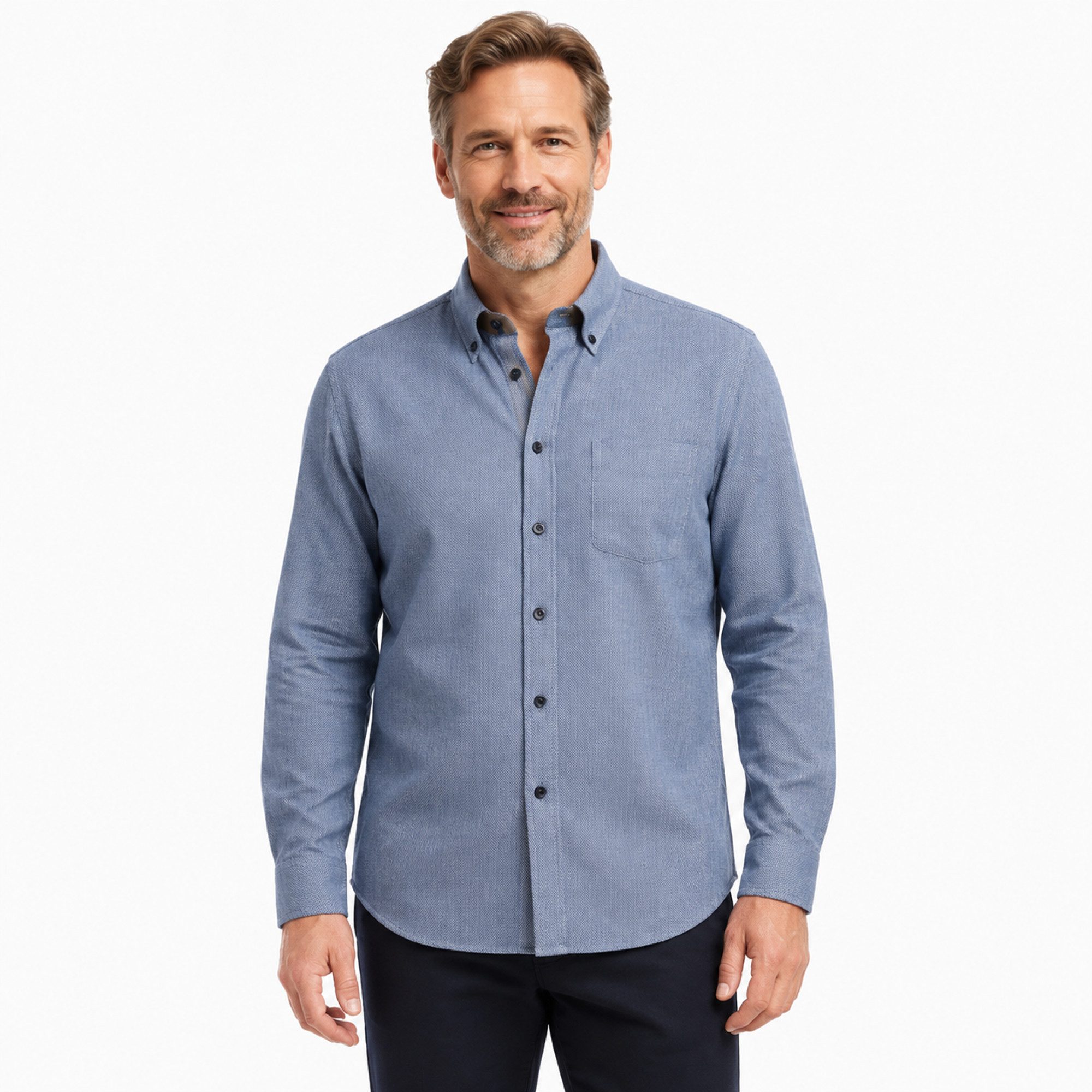 CASAMODA Langarmhemd 126133010 comfort fitKent