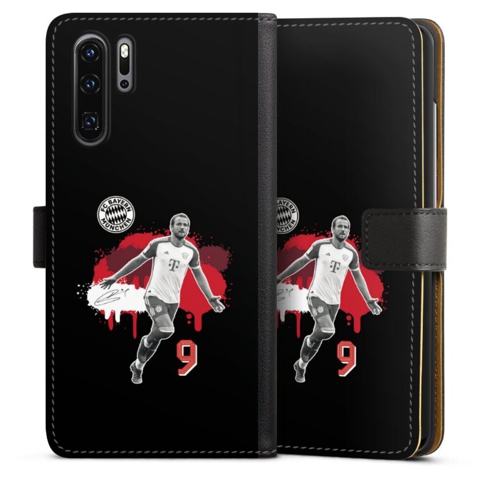 DeinDesign Handyhülle FC Bayern München Harry Kane Offizielles  Lizenzprodukt Harry Kane 9, Huawei P30 Pro New Edition Hülle Handy Flip  Case Wallet Cover
