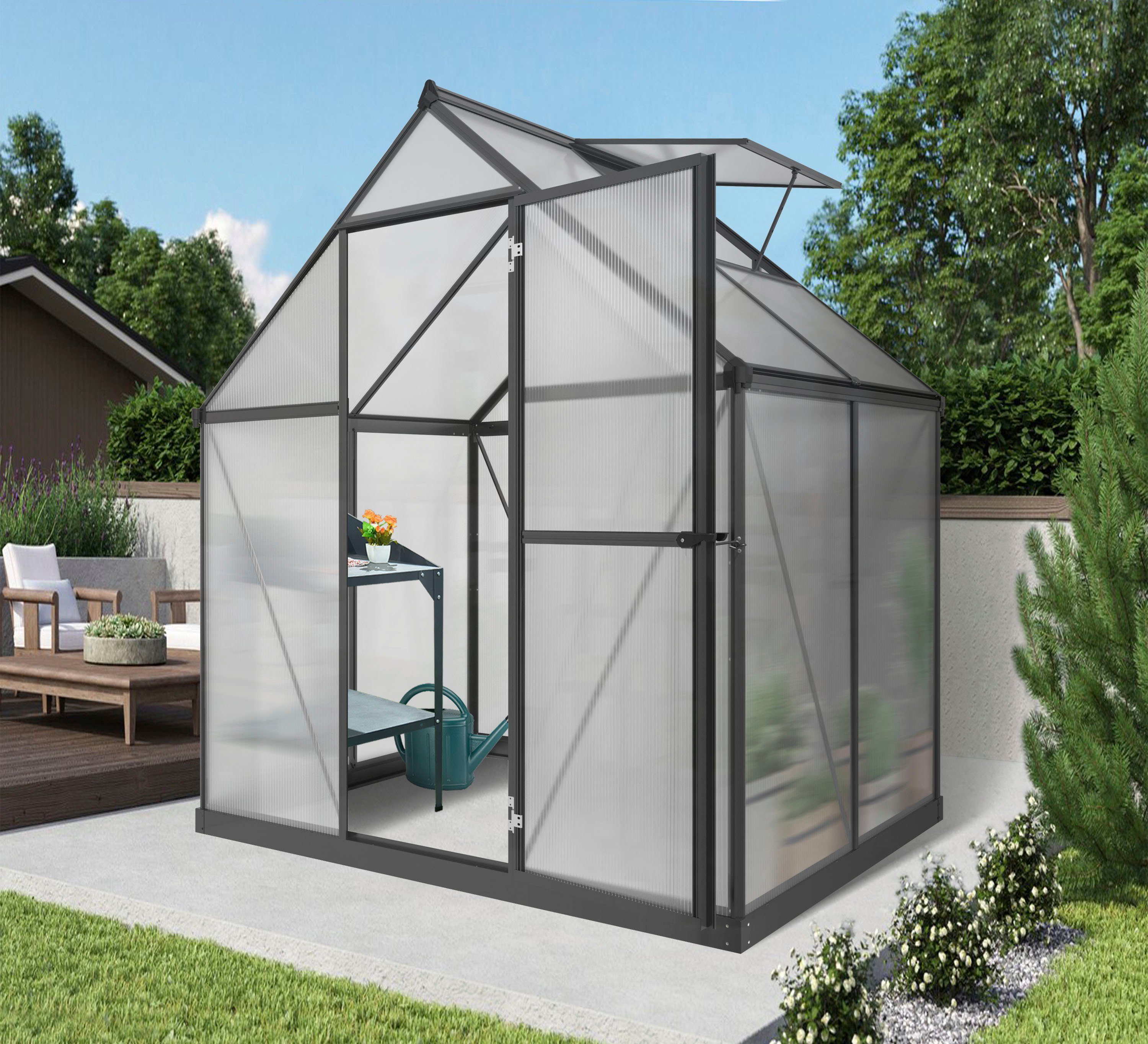 KONIFERA Gewächshaus, BxTxH: 182 x 123 günstig online kaufen