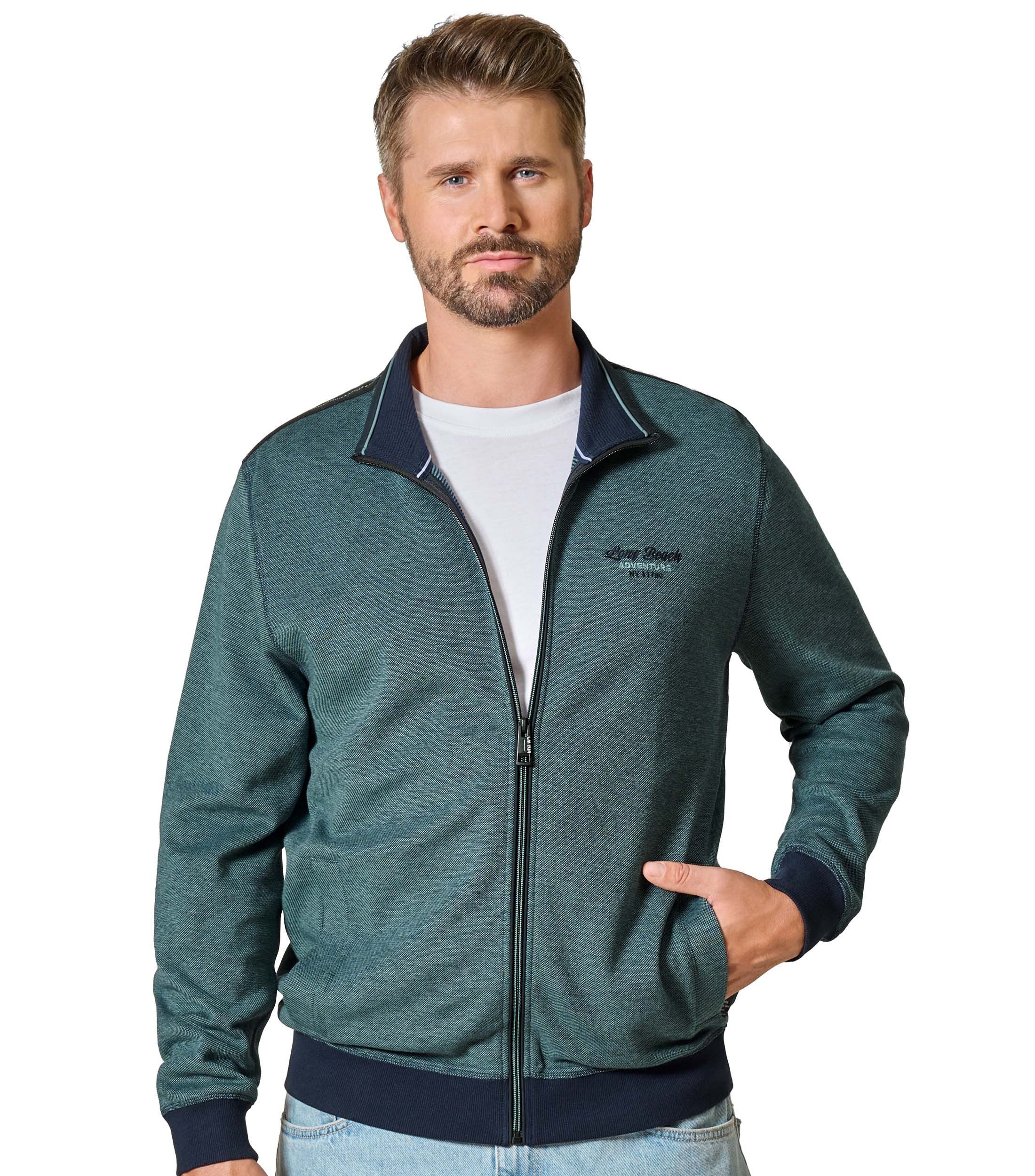 Sweatjacke CASAMODA Sweatjacke uni