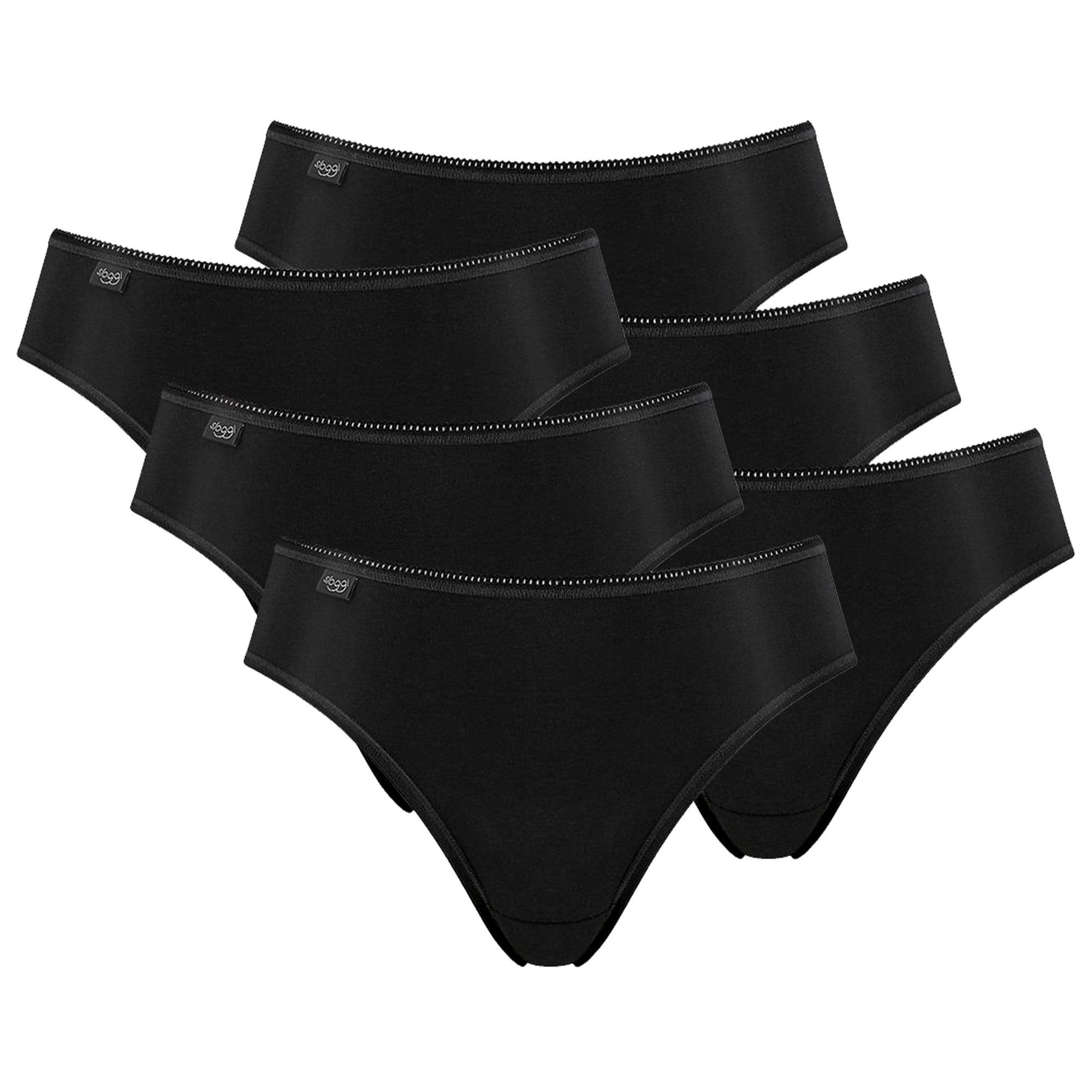 Slip Damen Slip 6er Pack Polyamid