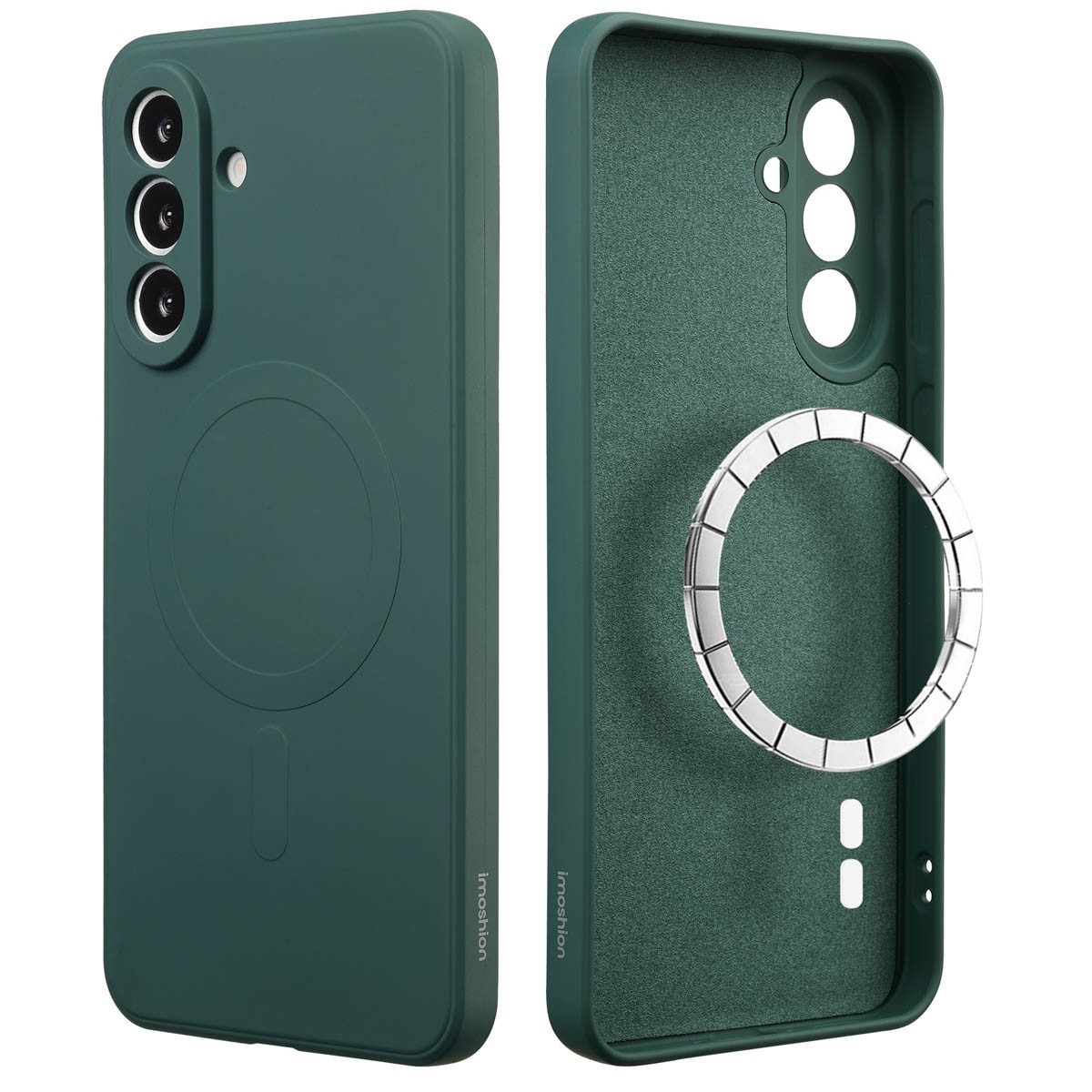 imoshion Backcover imoshion Color Back Cover mit MagSafe Samsung Galaxy A56 - Dunkelgrün