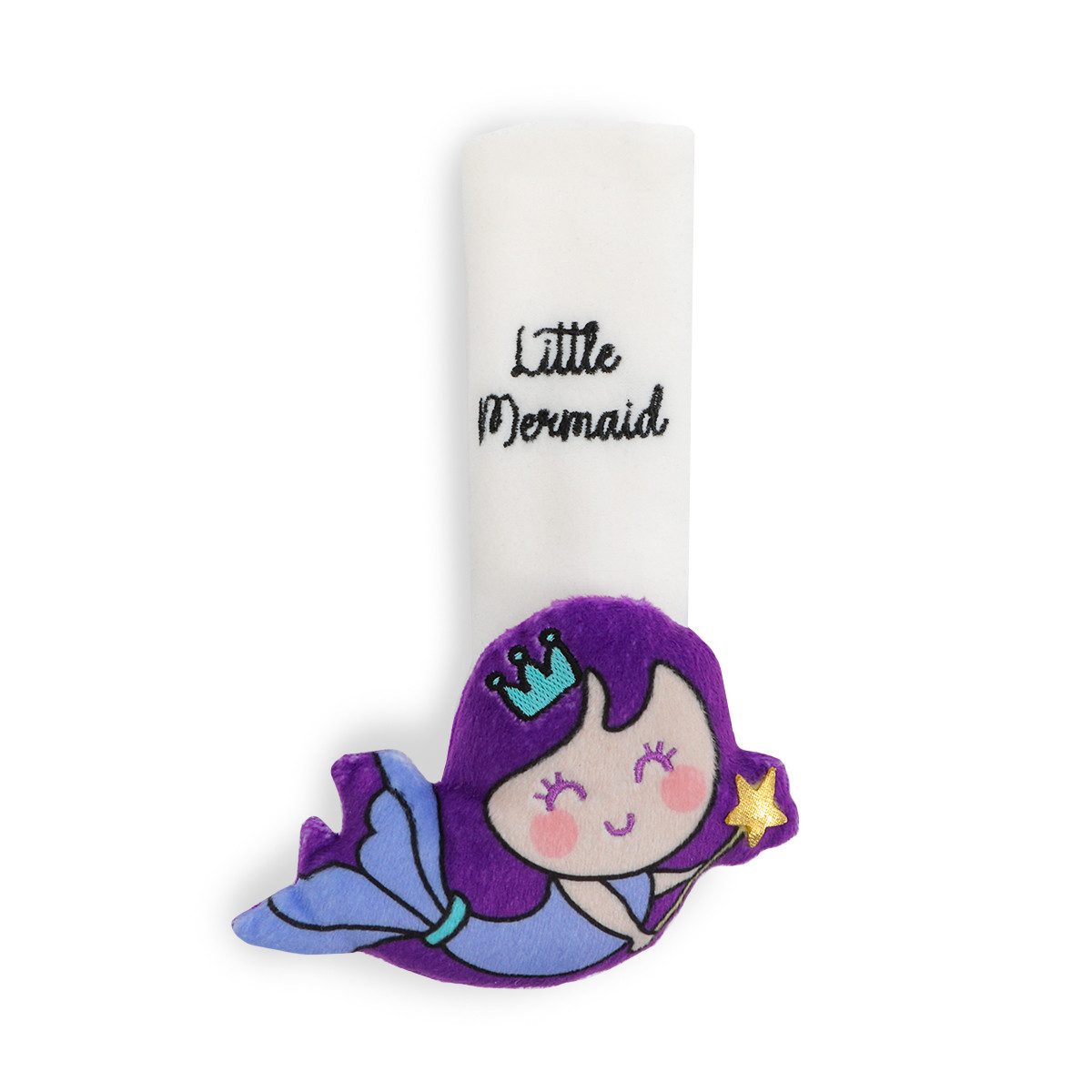 MILK&MOO Milk&Moo Mermaid Sicherheitsgurt für Kindersitz – Kindgerecht & weich Kinder-Sicherheitsgurt (1-tlg)