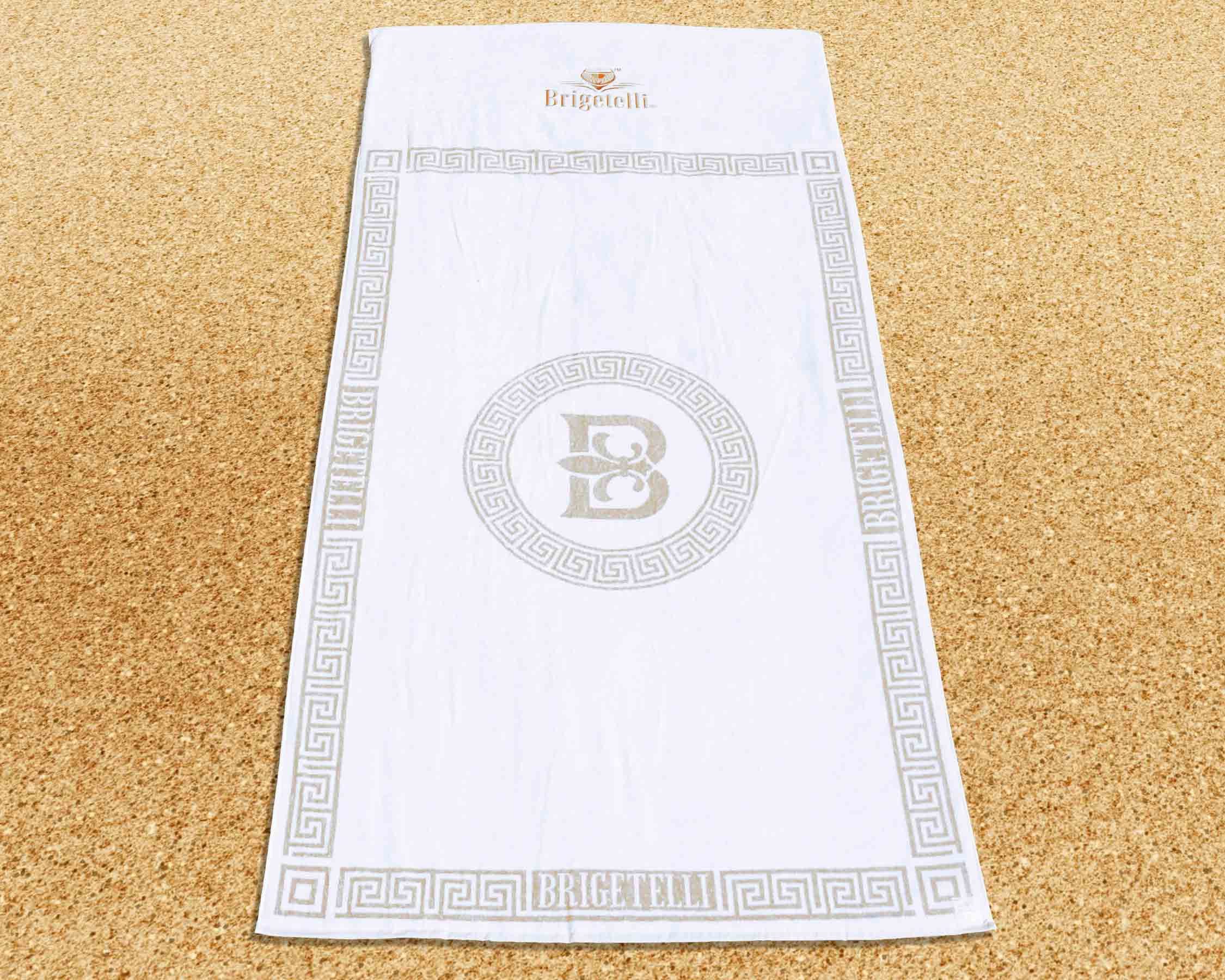 Brigetelli Badetuch Brigetelli Strandtuch, Badetuch XXL - Casablanca, (1-St), Groß und schwere premium Qualität