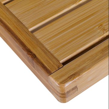 Spetebo Klappstuhl Bambus Klappstuhl natur - 78 x 44 cm (Stück, 1 St), Küchen Stuhl klappbar aus FSC Holz