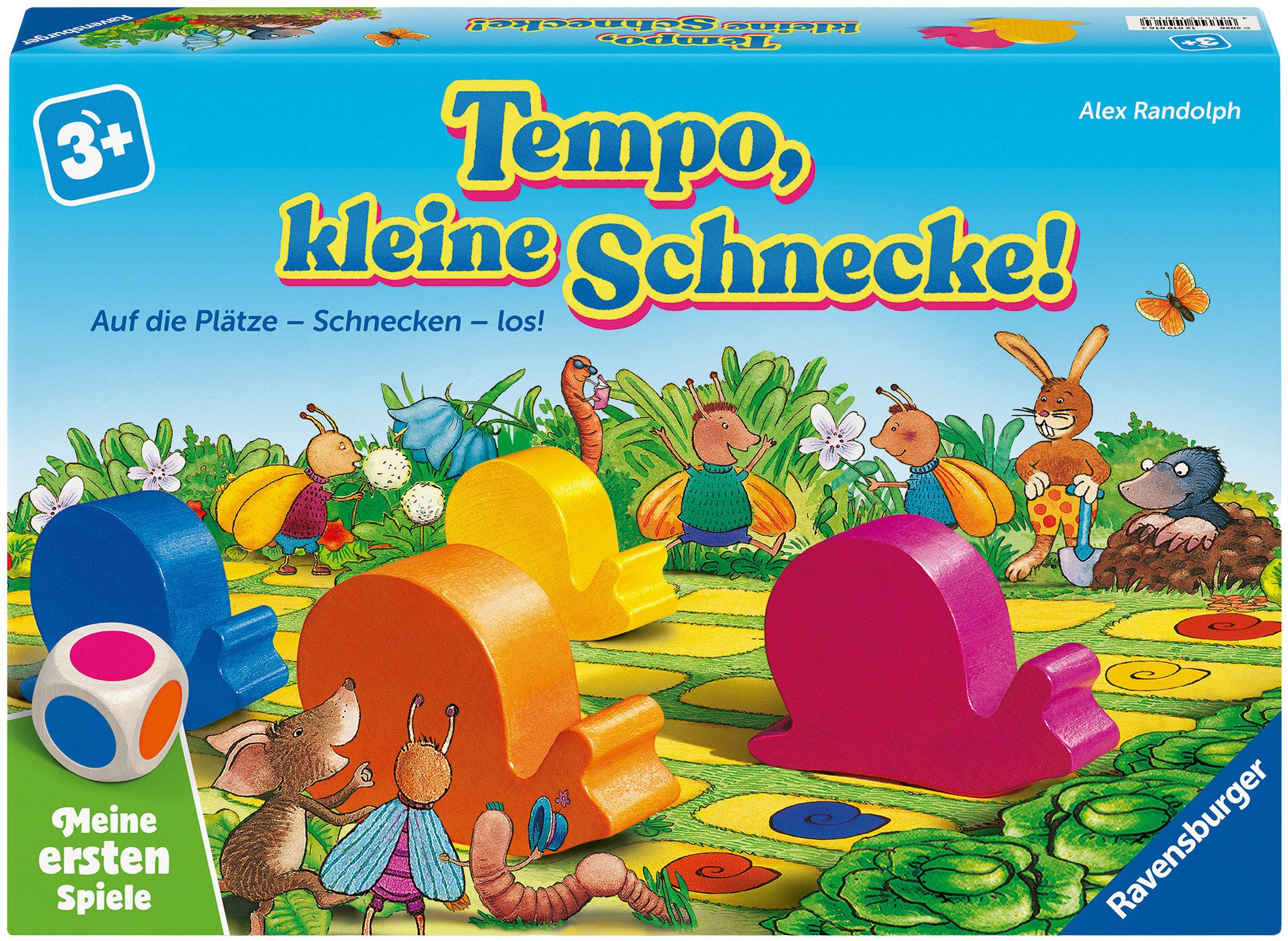Ravensburger Spiel Tempo, kleine Schnecke!, Kinderspiel, Made in Europe