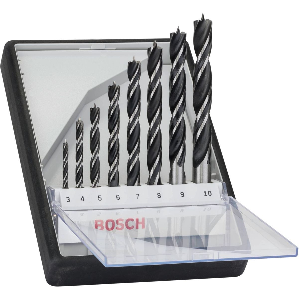 BOSCH Bohrer- und Bit-Set RobustLine Holzbohrer günstig online kaufen