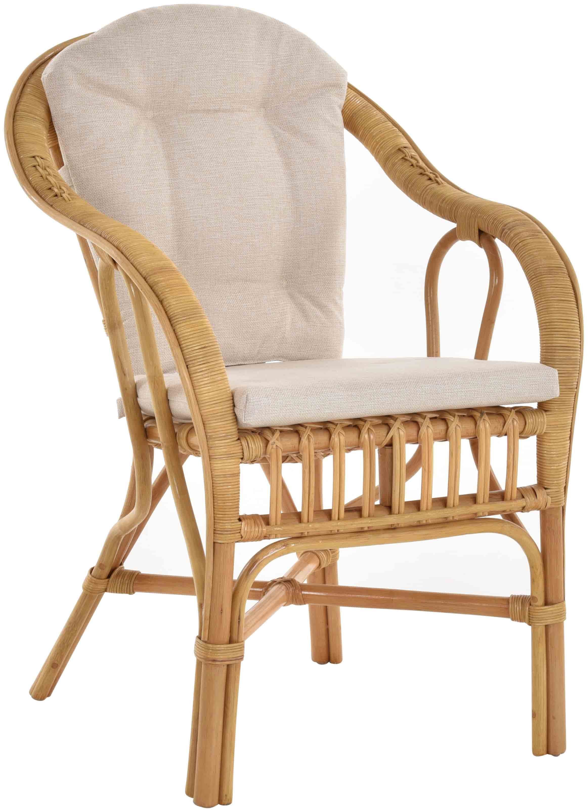 Krines Home Relaxsessel Stapelbarer Rattansessel Linda günstig online kaufen