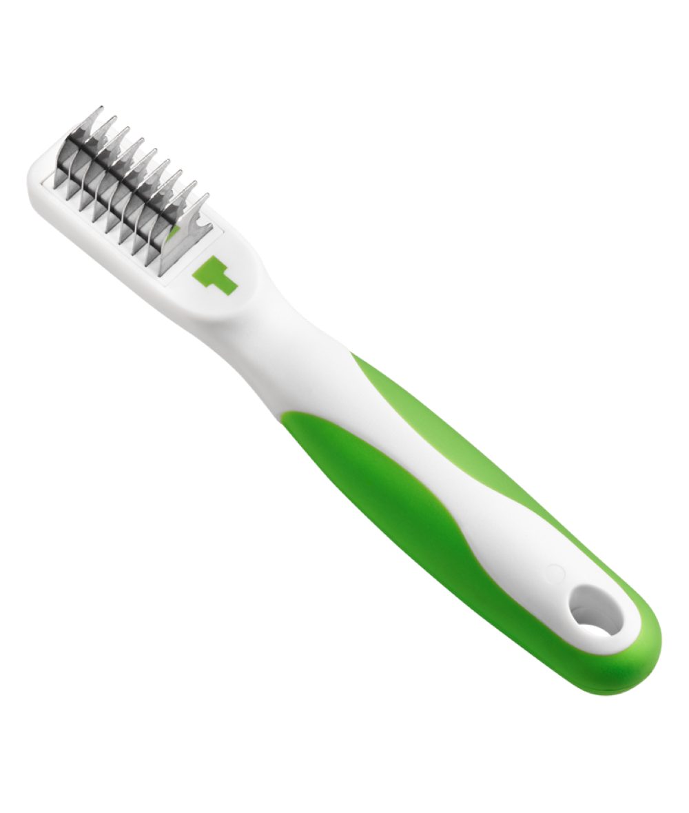 ANDIS Fellentwirrer Andis Fell-Entfilzer/Fell-Messer für Haustiere, grün, 1 StücK