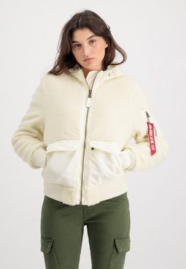 Alpha Industries Fleecejacke Zip Hood Teddy Wmn