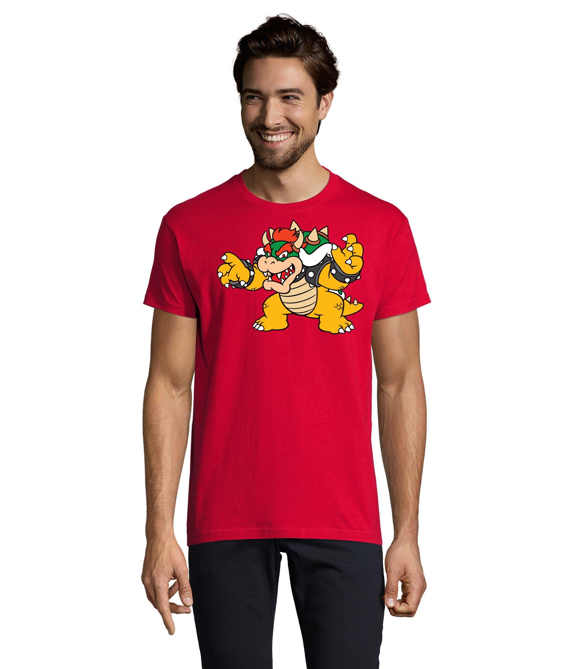 Blondie & Brownie T-Shirt Herren Mario Yoshi Luigi Game Gamer Gaming Konsole Retro