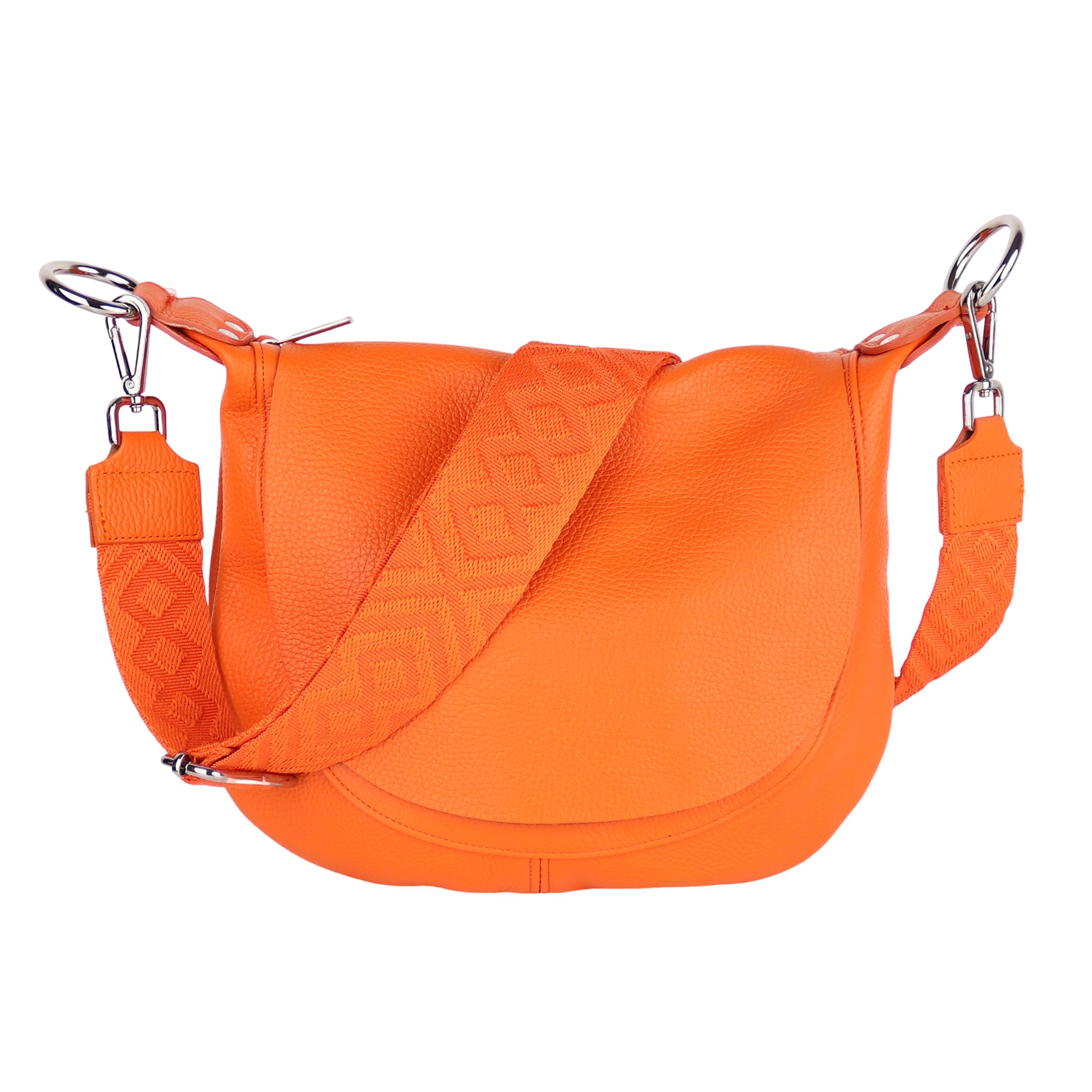Upgrade Version (mit 2 Gurte): Orange Fischgrät