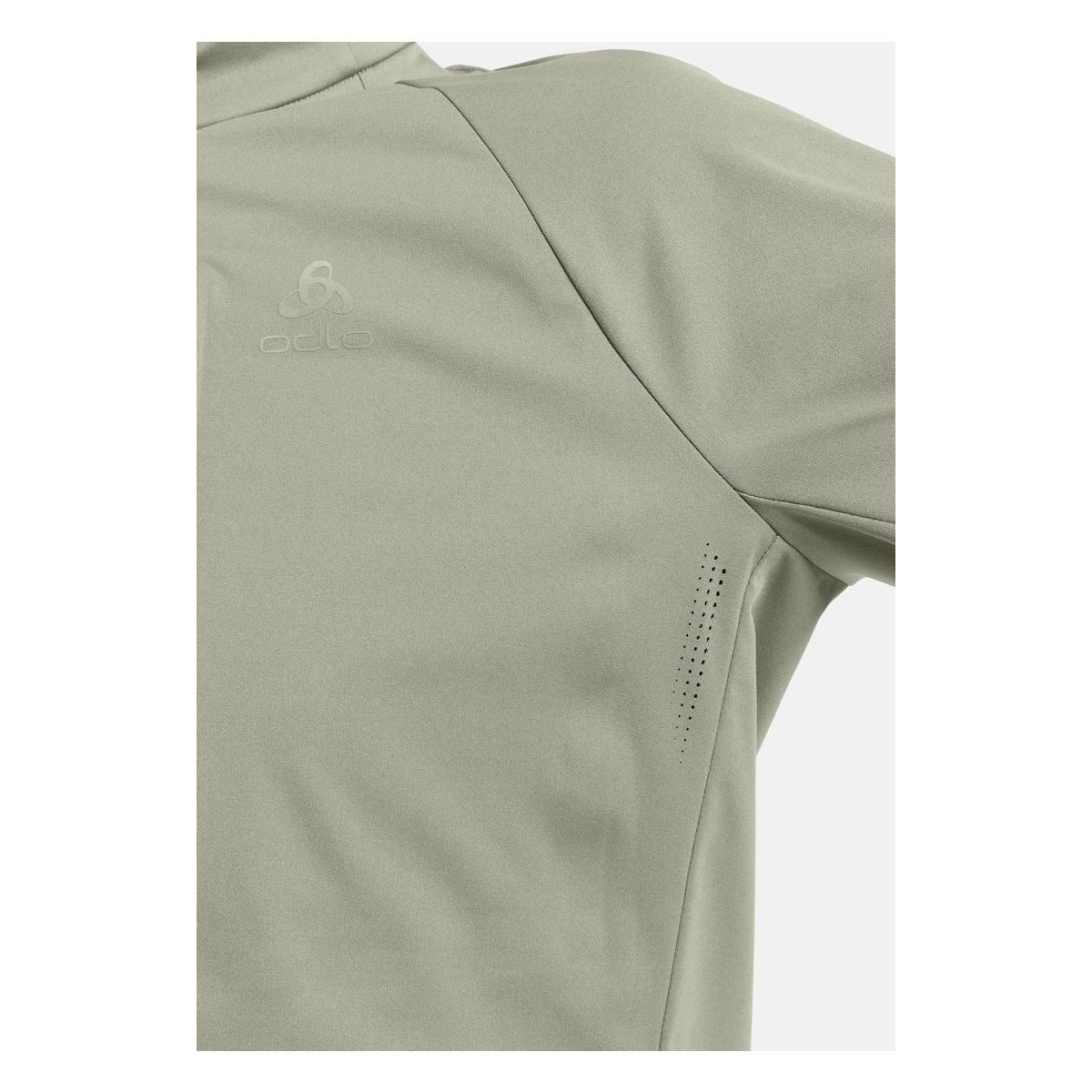 Odlo Funktionsjacke The Zeroweight Pro Warm Running Jacket 2.0 Leichte, winddichte Laufjacke mit Belüftungszonen und reflektierenden