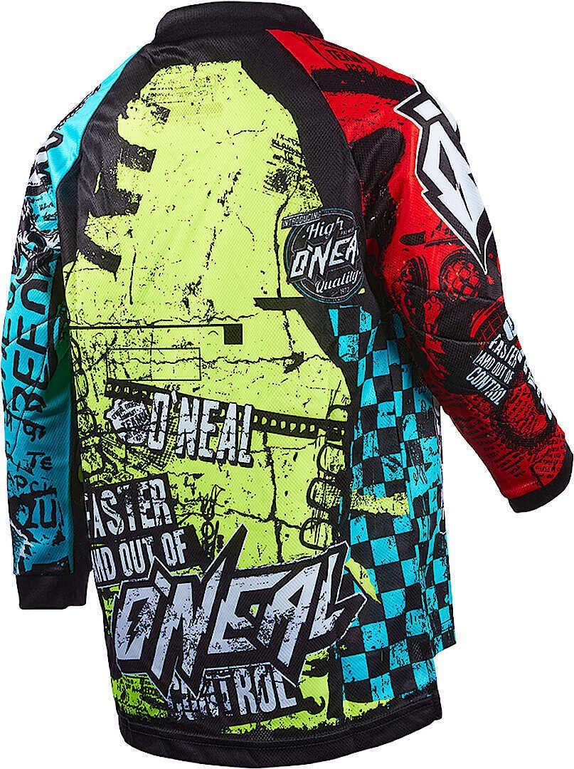 O’NEAL Motocross-Shirt Element Wild V.22 Jugend Motocross Jersey Atmungsaktiv belüftet