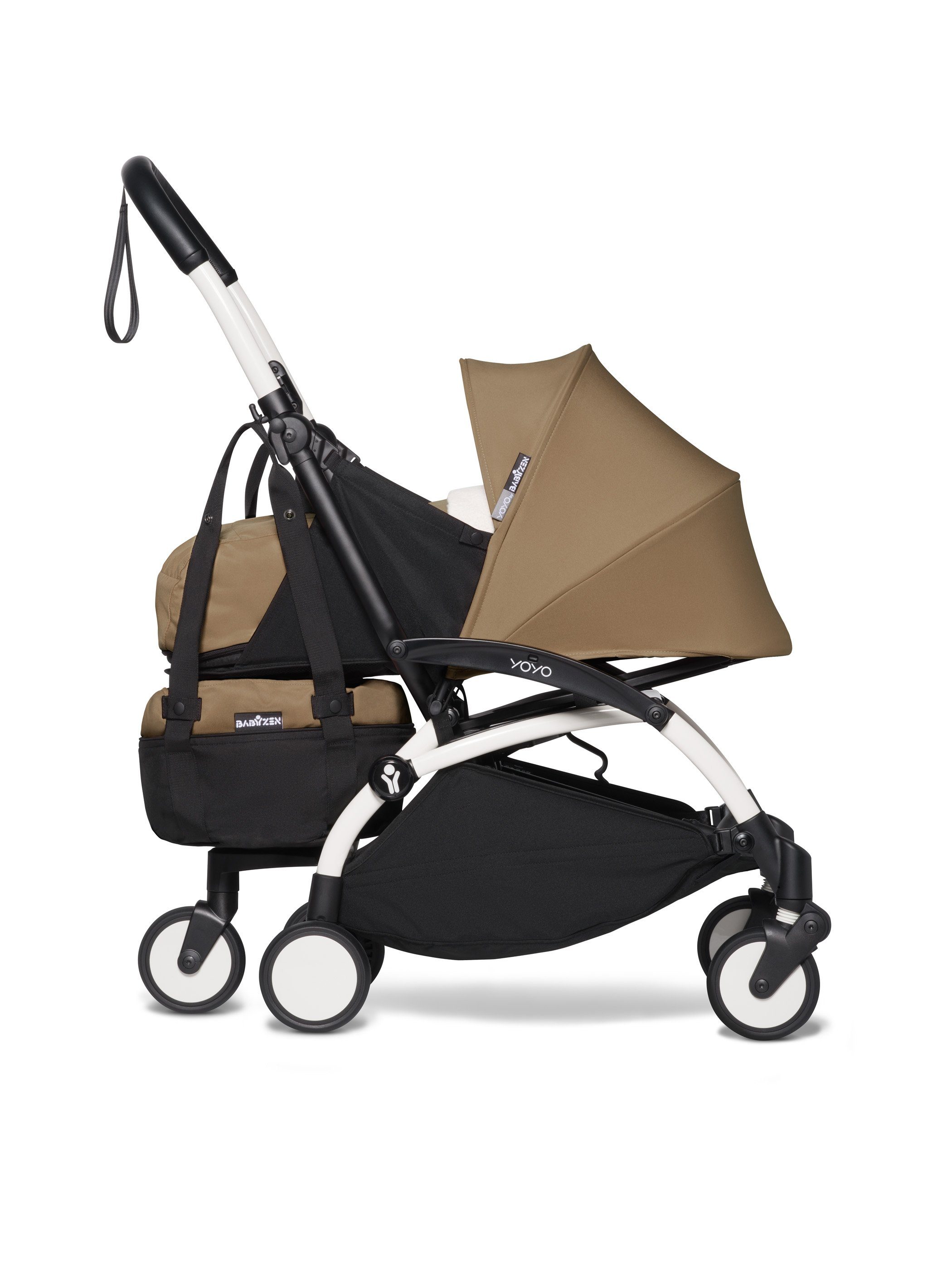 BABYZEN Kinderwagen-Tasche YOYO Toffee Bag-Einkaufstasche passend YOYO für Gestell
