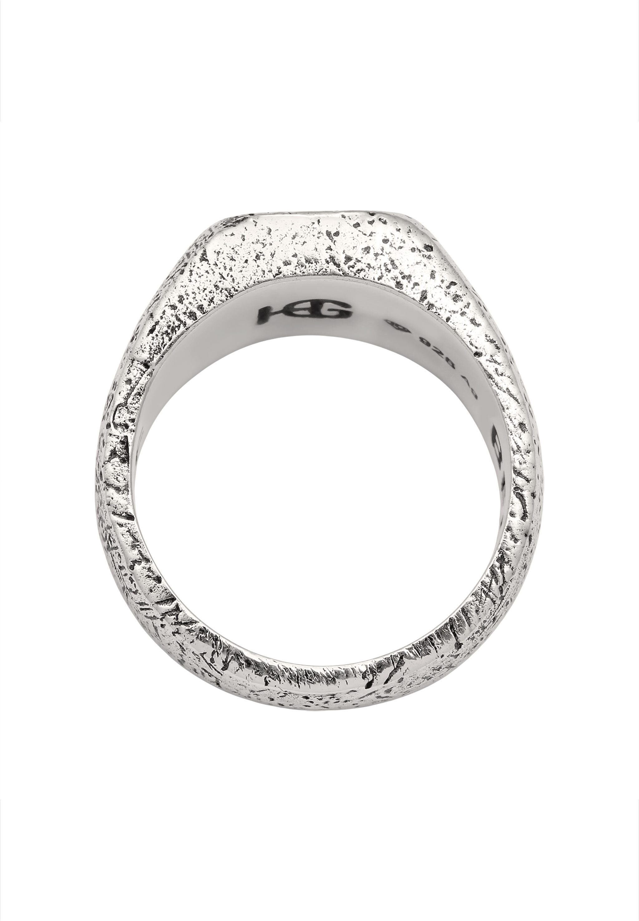 HAZE & GLORY Siegelring Siegelring afrikanischer Türkis 925 Sterling Silber – Bild 3 von 5