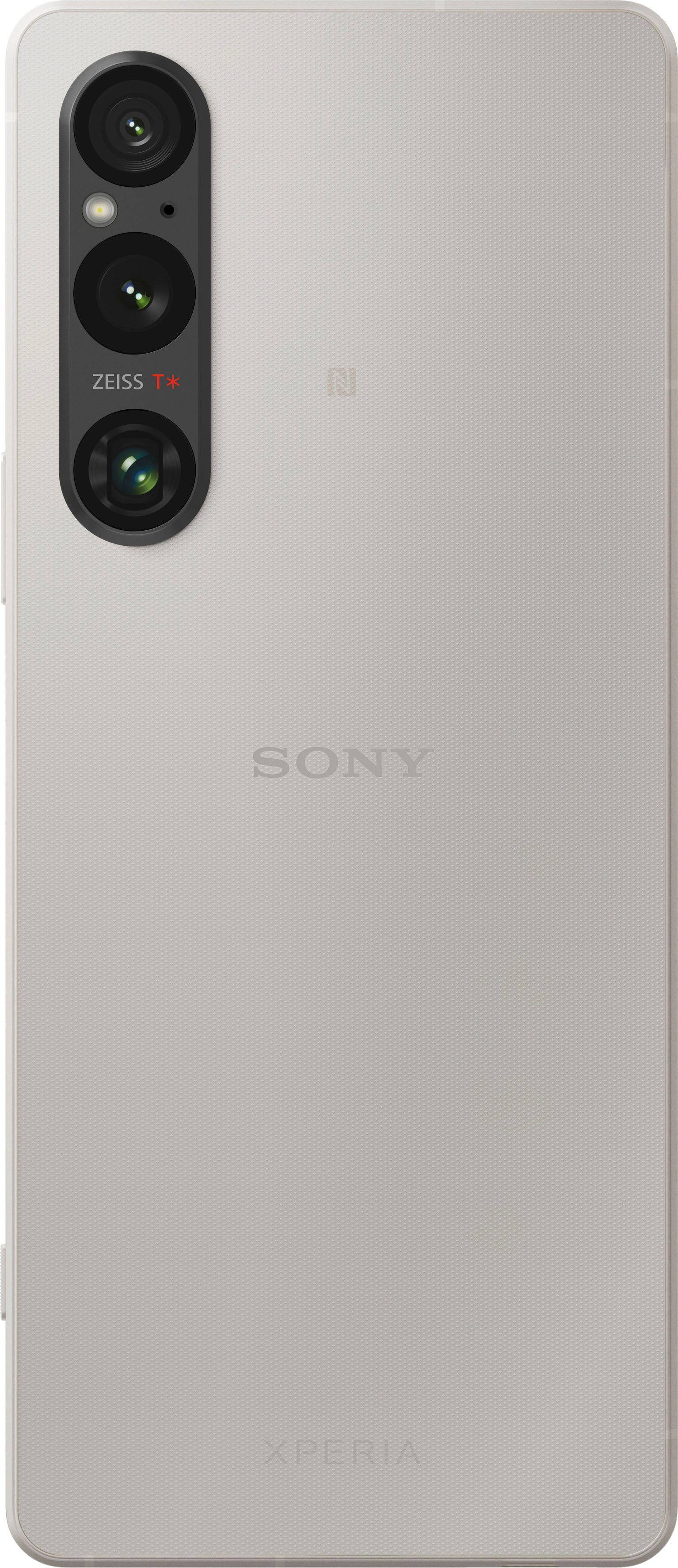 Smartphone Speicherplatz, 52 MP cm/6,5 Zoll, 256 Kamera) 1V XPERIA GB (16,5 Sony Platin-Silber