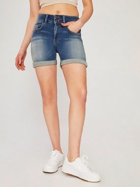 LTB Jeansshorts BECKY (1-tlg) Plain/ohne Details, Weiteres Detail, Cut-Outs