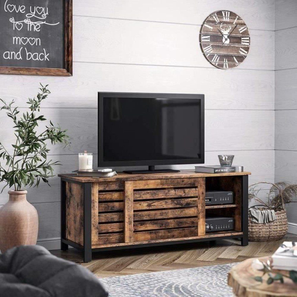 VASAGLE Lowboard »LTV41BX«, TVSchrank für Fernseher bis
