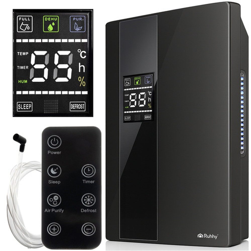 Ruhhy Luftentfeuchter Feuchtigkeitsabsorber Luftentfeuchter, für 30 m³ Räum günstig online kaufen