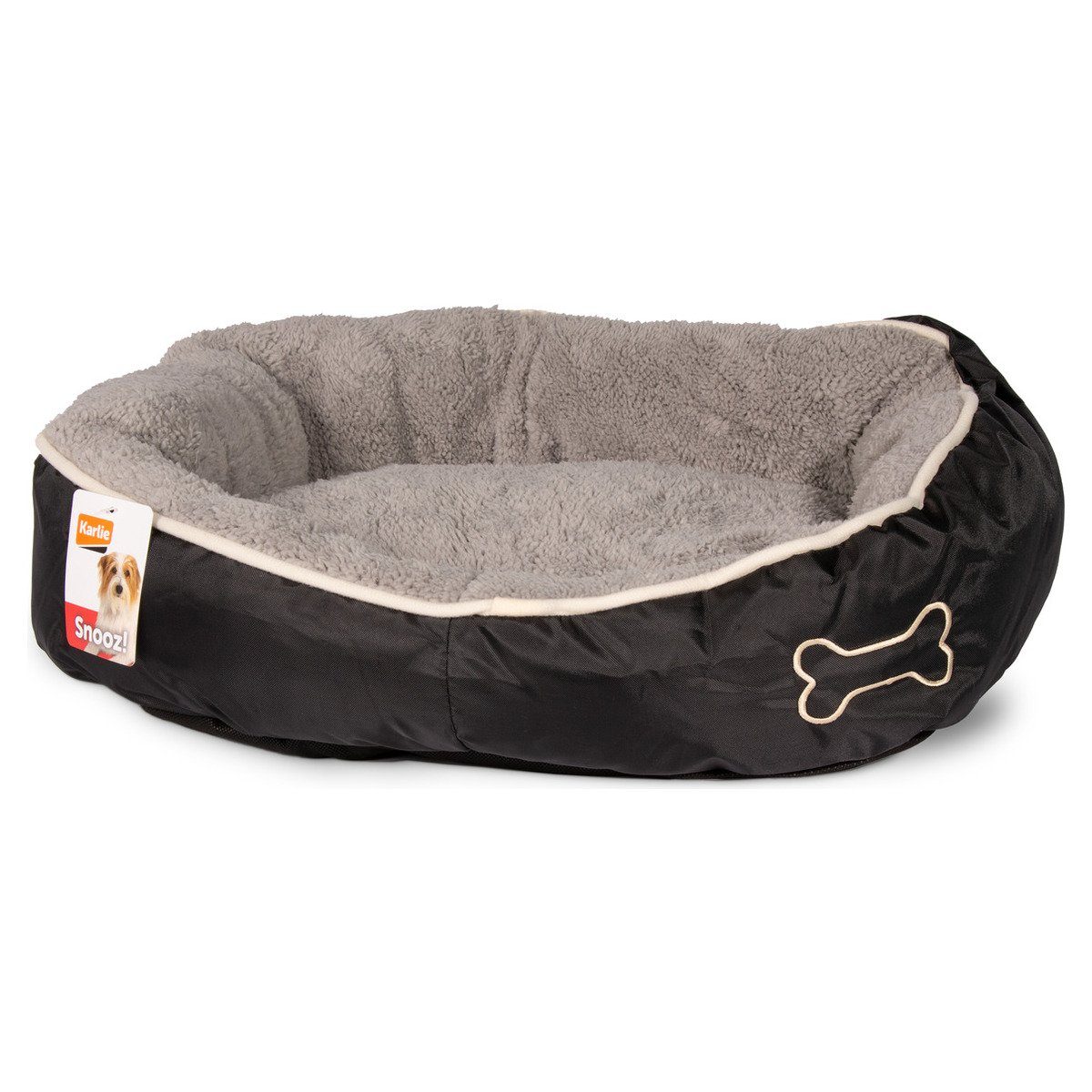 Karlie Tierbett Hundekorb Chipz rund grau günstig online kaufen