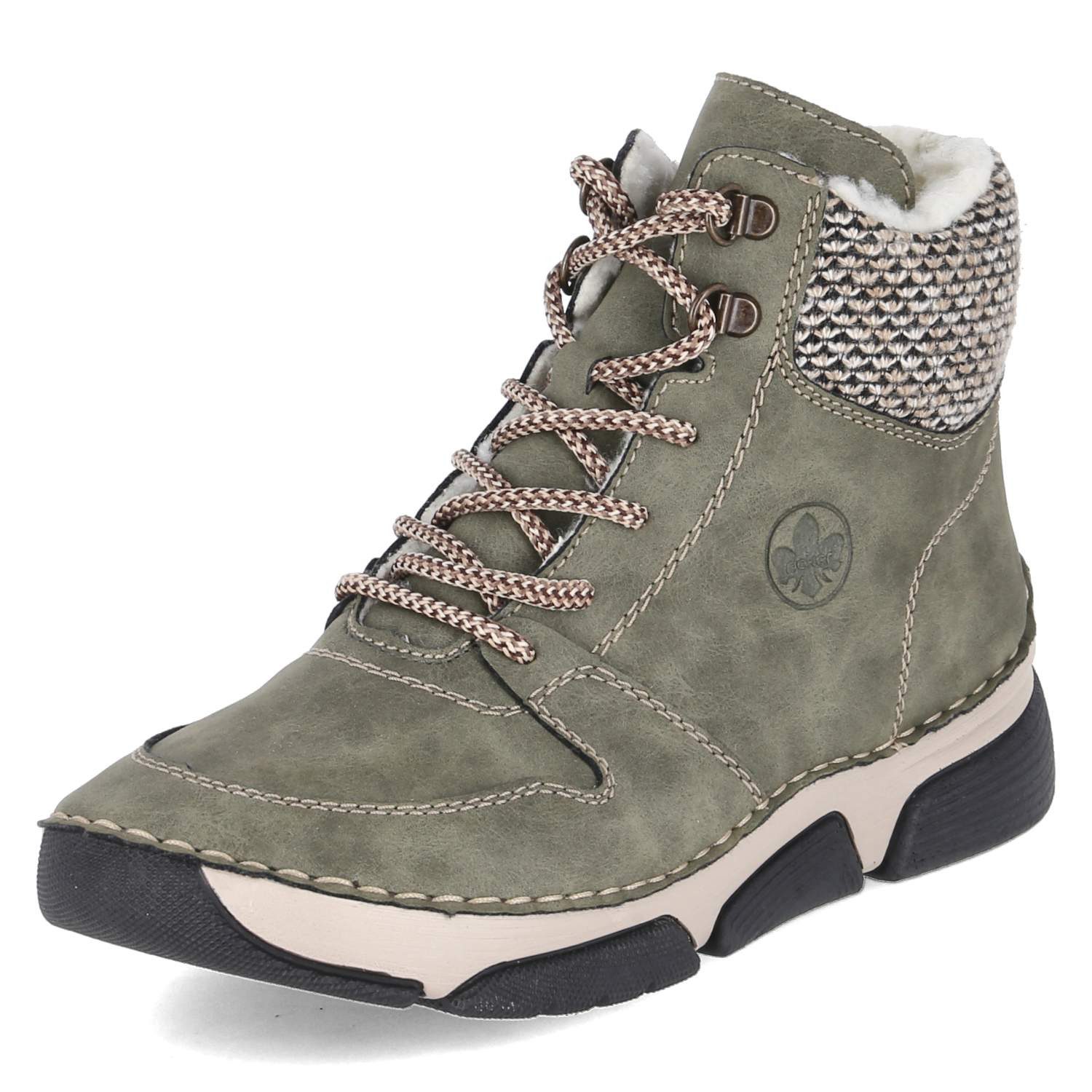 Rieker Rieker 45955-54 Damen Kunstleder schwarz Winterstiefel günstig online kaufen