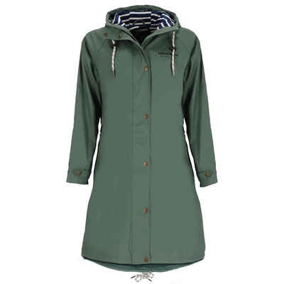 Lizzard Sports Regenjacke Damen Regenmantel unifarben - Outdoor-Jacke wasserdicht und winddicht