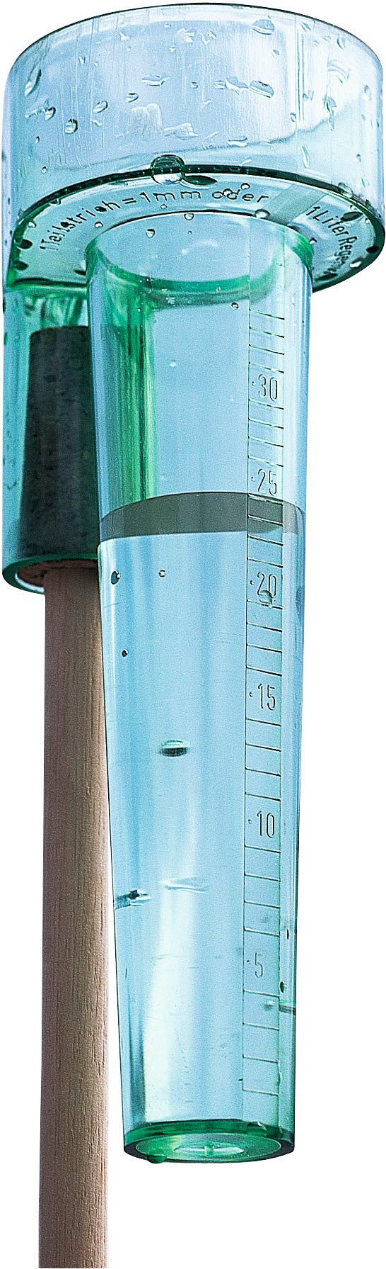Windhager Profi, Niederschlagsmesser Regenmesser (für Rasenaussaat, Blumen- oder Gemüsebeet, 22 cm)