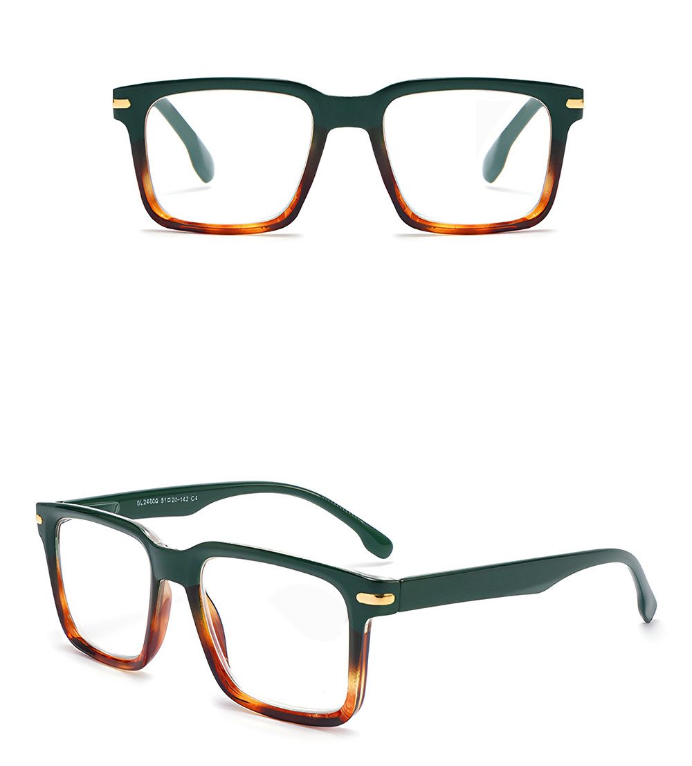 PACIEA Lesebrille Damen Herren Oversized Vollrand Anti Blaulicht Mode