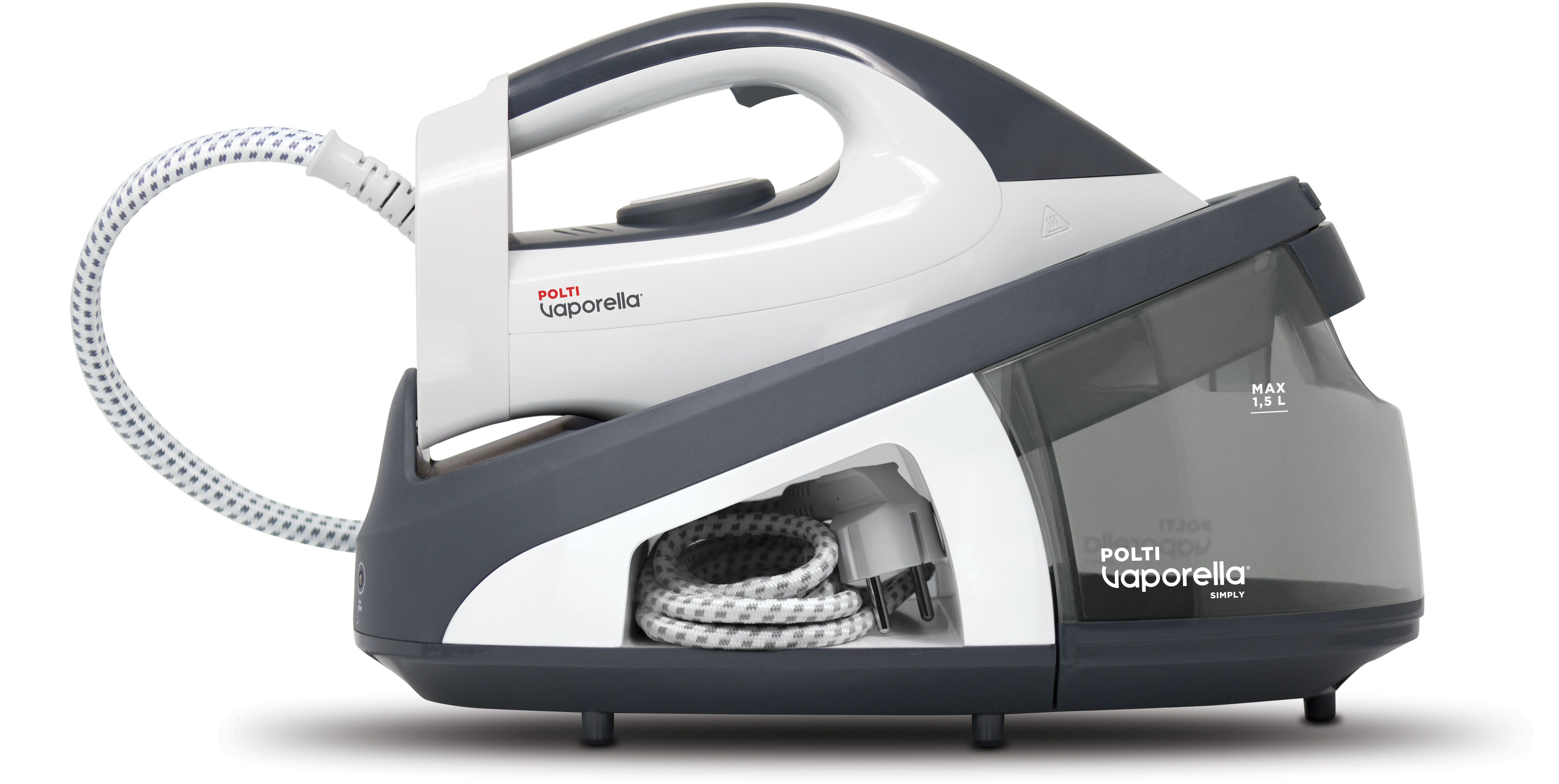 Polti Dampfbügelstation VAPORELLA Simply VS10.10, 1500 ml Wassertank