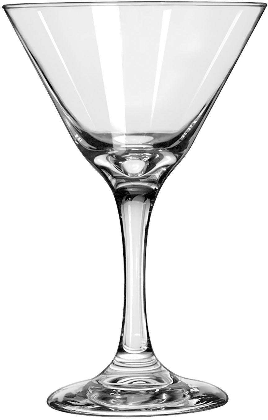 LIBBEY Martiniglas Libbey Trinkglas, 12er Set -EMBASSY-, 12-tlg., Glas, 266 ml, hochwertig verarbeitet, im modernen Design