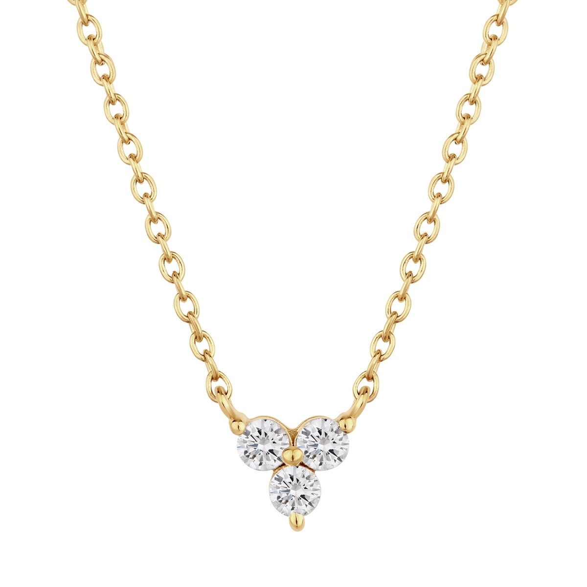 Silberkette gelbgold