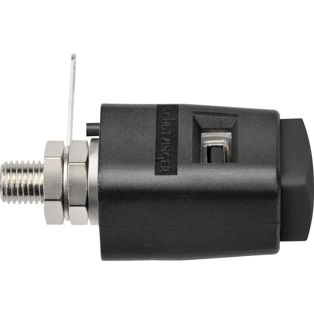 Schützinger Batteriepolklemme Schützinger SDK 504 / SW Schnelldruckklemme Schwarz 16 A 1 St., SDK 504 / SW