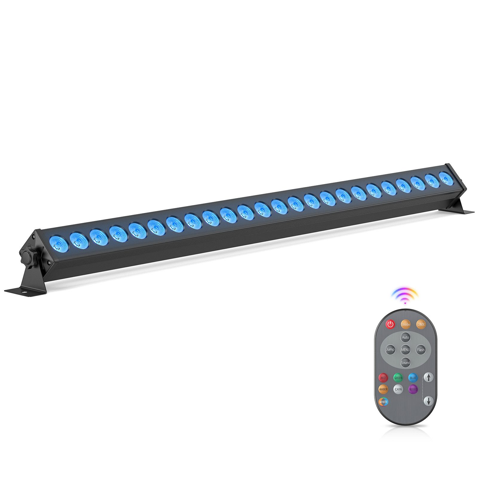 ZonQoonz Discolicht 120W LED Wall Washer Licht mit Fernbedienung für Party KTV Konzert
