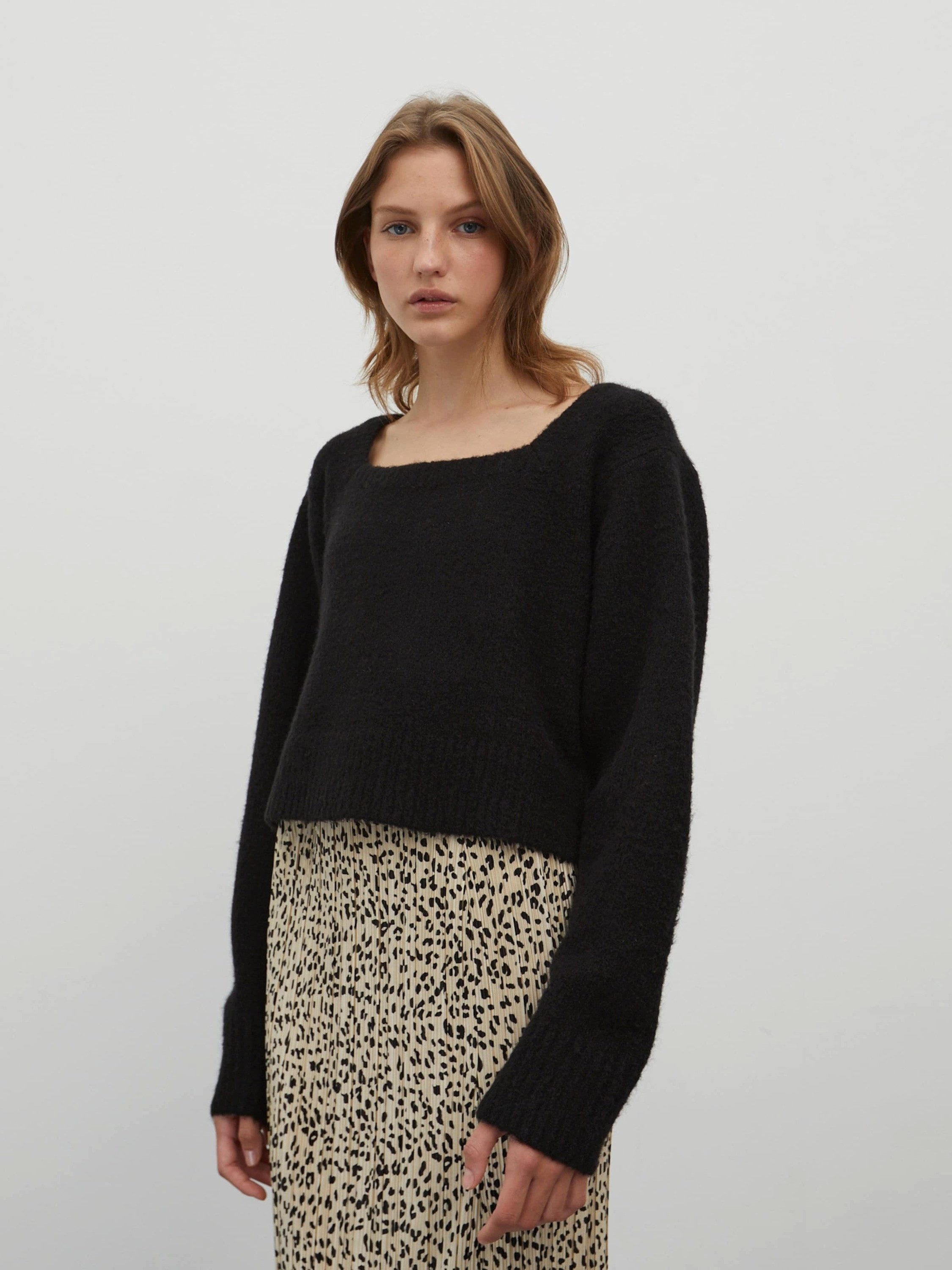 EDITED Strickpullover Regine (1-tlg) Plain/ohne Details günstig online kaufen