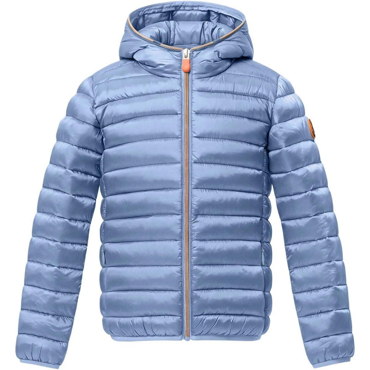 SAVE THE DUCK Steppjacke Iris Stilvolle und komfortable Mädchenjacke mit glänzendem Zipper, Kapuze