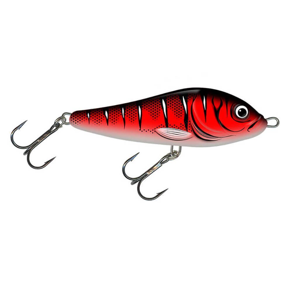 Kunstköder Salmo Rattlin Slider Jerkbait Red Wake sinkend