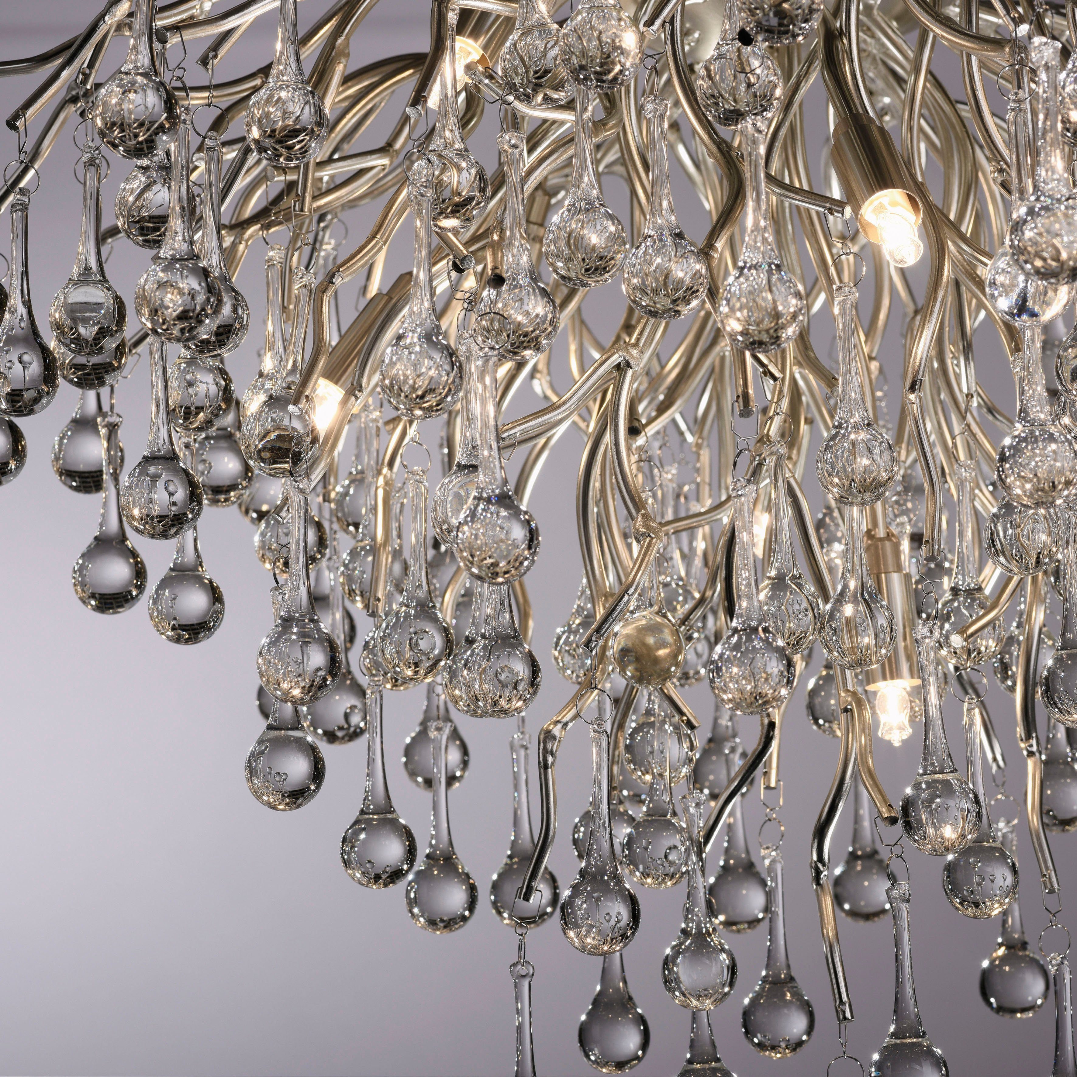 Paul Neuhaus Deckenleuchte ICICLE, ohne Leuchtmittel, ExklusiveG9