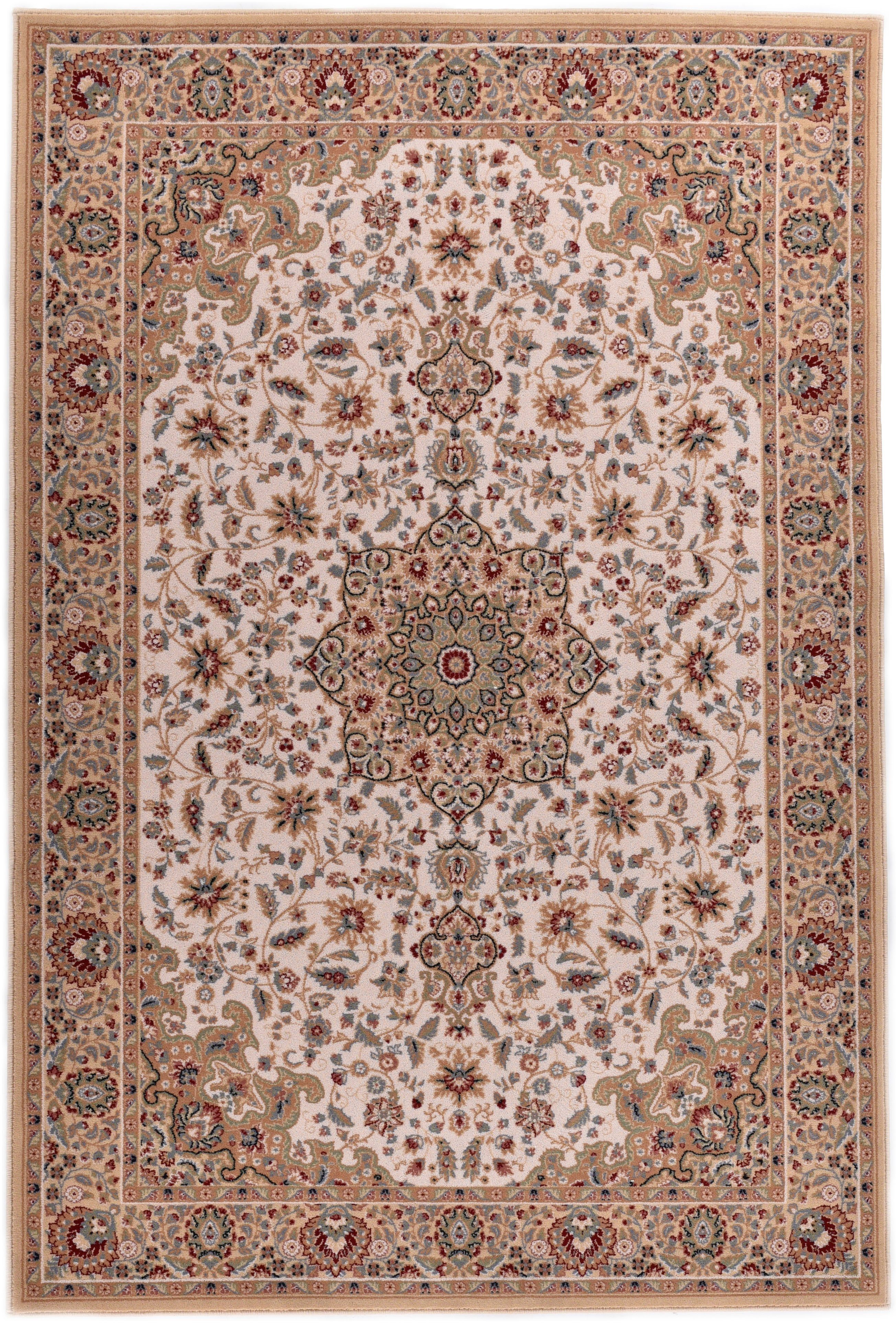 my home Wollteppich "Oriental D1" rechteckig 10 mm Höhe reine Wolle, Orient günstig online kaufen